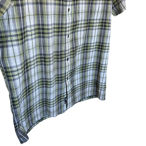 Kuhl Size Medium Mens Short Sleeve Gauzy Button Front Shirt - Picture 3 of 13